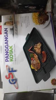 Product Review of Alat Panggang BBQ Serbaguna/ Square Grill Pan GSF G-4517 from d**n a**n r**a 0