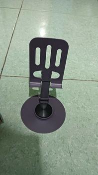 Product Review of Giá Đỡ Điện Thoại Di Động, Cất Toàn Kim Loại, Để Bàn, Nâng Và Xoay, Đa Năng, Gấp Trực Tiếp, Cầm Tay, Thích Hợp Cho Máy Tính Bảng Và Điện Thoại Di Động, Với Kệ Nhiệt Rỗng Bằng Kim Loại Thông Dụng Titan Phone from c** l** 1
