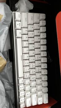 Product Review of คีย์บอร์ดแบบกลไก, Furycube, ZA646 AG61, ไร้สาย / มีสาย, 63 คีย์, Zifriend ZA63Pro, ไฟ RGB, เหมาะสำหรับการเล่นเกมและสำนักงาน, แกนสีน้ำเงินและสีแดง, คีย์บอร์ดไทย from p**z 0