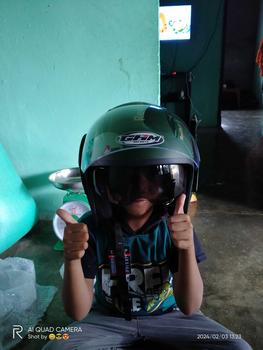 Product Review of Helm Dewasa GHM Double Visor Revo Redbulls SNI Terlaris Termurah from y**o 1