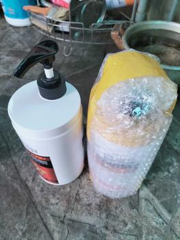 Product Review of KEM HẤP DẦU , DẦU XẢ TÓC HAPPYPROMAX 1000ML ( Lẻ 1 CHAI ) MỀM MƯỢT TÓC ,HƯƠNG PHẤN , HƯƠNG TRÁI CÂY , HƯƠNG TINH DẦU BẠC HÀ , HƯƠNG NƯỚC HOA Collagen   Dưỡng Tóc from C**g T**h 1