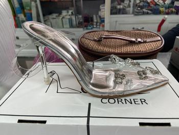 Product Review of LOVIIECORNER GIÀY CAO GÓT MŨI NHỌN SLINGBACK - FORM BÉ - GUỐC NỮ QUAI TRONG ĐÍNH ĐÁ SANG TRỌNG GÓT ĐŨA 9 PHÂN - G240870 from C**g 0
