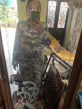 Product Review of BỘ PIJAMA LỤA LATIN MỊN  40-58kg MỀM MỊN MÁT Nữ Women from s**o 1