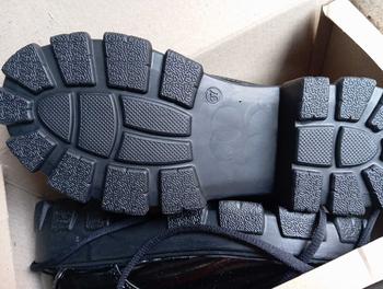 Product Review of Lovely Sepatu Sekolah Docmart Wanita Loafers Hitam Terbaru 2024 Fashion Korean Style Premium Import Quality R-15 Bisa COD Karet Shoes Kerja Hitam Kasual from W**n 3