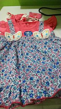 Product Review of [P-039] Dress Bayi (0-6 bulan) / Dress Bayi Perempuan Cewek from T**a T**7 2