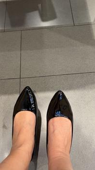 Product Review of Giày Cao Gót 3p Da Bóng Sai 35-42 Fom Chuẩn Đế Cao Su Chống Trơn - Shoes Jean from H**n N**n 0
