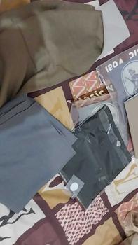 Product Review of Umama Basic Voal jilbab segi empat 110x110cm Hijab seragam polos bisa GROSIR katun lembut Nyaman Sekolah Muslim kerudung Square from 𝑹**𝒎 1