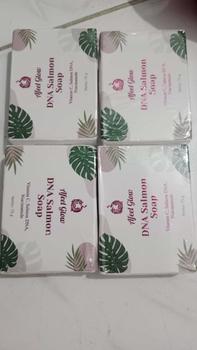 Product Review of [2 PCS ]SABUN GLOWING DNA SALMON AFEELGLOW Soap from m**🥰 3
