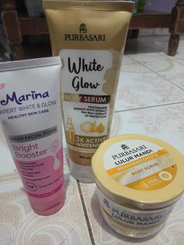 Product Review of Purbasari Lulur Mandi 200gr Body Scrub Mencerahkan Melembabkan Menyamarkan flek hitam from b**a 1