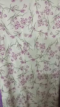 Product Review of Áo dài hoa nhí tím lụa Nhật in 6D _ Mã P64 from V**e ** 0