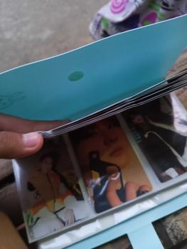 Product Review of 【on hand】240 Pockets Capacity Lomo Card Holder Photocard Book Card Stock Photo Album Card Binder Decor Gift Insert Cover from C**🤍 0
