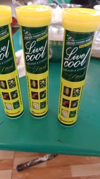 Product Review of [Combo 3 Tuýp] Viên sủi thanh nhiệt Livecool Nam Dược hương dưa gang 16 viên x 4g hỗ trợ giảm nhiệt miệng nóng trong from K**n 0