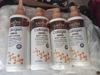 Product Review of 4 Bottles of Sadoer Collagen Anti-Aging Body Lotion 10x Collagen Content 300g Suitable for All Skin Types Hydrates & Moisturize Skin Body Care from y**g 1