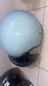 Product Review of Helm Bogo full leher retro premium SNI dewasa hijab Wanita Pria SNI Terbaru Kaca Cembung Motorcycle from C**i 0