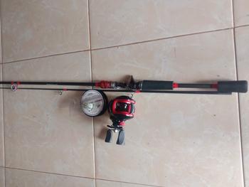 Product Review of Joran Pancing Set 1.65m/1.80m/2.10m casting baitcasting reel 2 Bagian Pancing 19+1BB 7.2:1 reel pancing Umpan Ikan from b**n m**💀 2