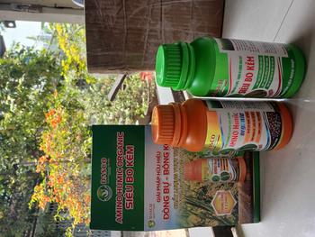 Product Review of PHÂN BÓN CẶP ĐÔI GIẢI PHÁP ĐÒNG BỰ BÔNG KẸO- Giúp đòng to, cứng cây, xanh lá, dày lá, ra rễ mạnh,đẻ nhánh nở bụi to, tăng số lượng hạt, chắc hạt tới cậy - 2 chai 500mlx500ml from T**y A** 0