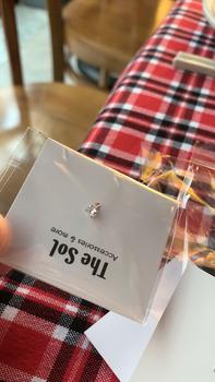 Product Review of [1 CHIẾC] Khuyên Tai Đính Đá Chốt Bi Không Hoen Gỉ Unisex thesolvn from L** B**h T**o 0