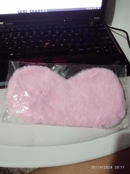 Product Review of Sleeping Cover Sleeping Blindfold Soft Plush Eye Cover Cute Cloud Eye Cover Plush Eye Cover Shading and Eye Protection from R**e C**o 0