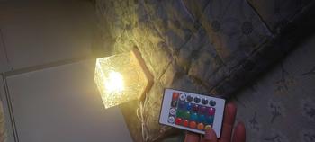 Product Review of Đèn Ngủ decor  NAPOD Gợn Sóng 16 màu ánh sáng trang trí không gian lãng mạn kèm điều khiển từ xa 24 phím. from Q**c D**g N**n 0