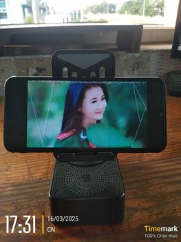 Product Review of Giá Đỡ Điện Thoại 3 Trong 1, Với Sạc Dự Phòng, Loa Bluetooth Đa Năng Tiện Lợi, Thích Hợp Đi Du Lịch from T** N**n 0