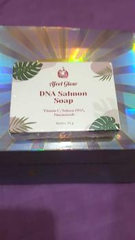 Product Review of [2 PCS ]SABUN GLOWING DNA SALMON AFEELGLOW Soap from s**a 1