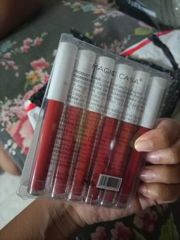 Product Review of 6Pcs/box NEW  Love Bear Lip Glaze Lip Stain Set Matte Moisturizing Waterproof Long Wearing Lip Tint from E**e 3