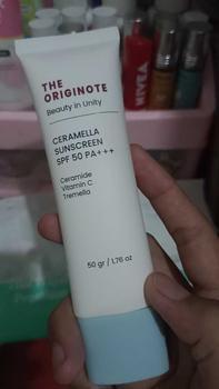 Product Review of THE ORIGINOTE CERAMELLA SUNSCREEN SPF50PA++++ 50GR from k**l 0