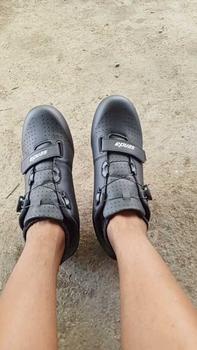 Product Review of Cycling Shoes Cleats Shoes Road Bike Shoes For Mtb And Pedal Set Roadbike Mtb Men Cycling Shoes Road Bike Boots Racing Speed Flat Sneaker Women Spd Cleats Ultralight Bicycle Footwea from A**1 0