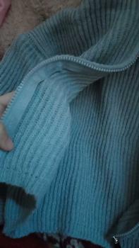 Product Review of [XẢ KHO] Áo khoác cardigan len trơn croptop cổ cao khóa kéo form rộng [KC4483] Nữ Kem Women from T**g G** L** M** 0