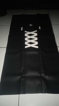 Product Review of Kulit Jok Supersub Extreme Series Hitam Sarung Jok CRF KLX Dtracker WR 155 Kain Jok Motor Trail Supermoto from z**7 0