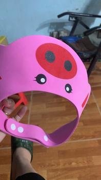Product Review of Mũ Em Bé, Mũ Gội Đầu Cho Trẻ Mới Biết Đi, Mũ Tắm Và Dầu Gội Đầu Cho Trẻ Em, Không Thấm Nước, Mũ Trùm Đầu Có Thể Điều Chỉnh from L**⃣ 0