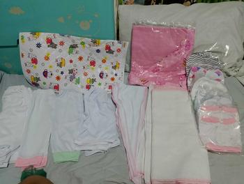 Product Review of 3in1 Newborn Baby Essentials Set (Bonnet,mittens,booties) Cotton from M**z 0