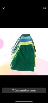 Product Review of Combo 5 Quần Short Thun Nữ Vải Nỉ Lưng Thun Co Giãn Màu Ngẫu Nhiên from T**🍀 1