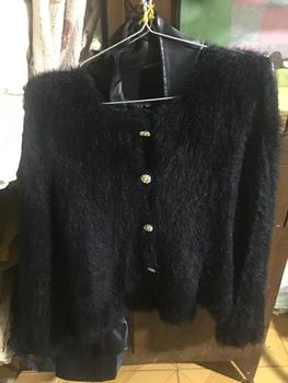 Product Review of Áo Khoác Len Cardigan Dệt Kim, Len Như Lông Chồn, Dành Cho Nữ, Phong Cách Hàn Quốc, Bộ Sưu Tập Mùa Xuân, Hàng Mới Về 2024, Ngắn, Hàng Châu Âu, Mềm Mại Và Nếp Women Top Trắng from M** N**n 1