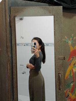 Product Review of Quần ống rộng lưng cao xếp ly cách điệu MiniHouse 382 from Đ**c 3