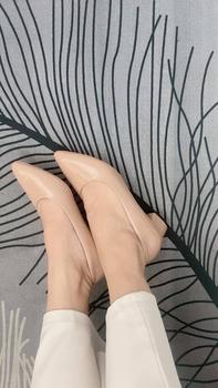Product Review of Giày Cao Gót 3p Da Bóng Sai 35-42 Fom Chuẩn Đế Cao Su Chống Trơn - Shoes Jean from H**y H** A** 1
