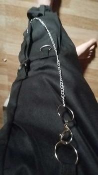 Product Review of Quần cài khuy có tặng kèm phụ kiện 1 xích, chất kaki, 3 size unisex  nam nữ mặc được Menswear Pants Kem from @**★ 0