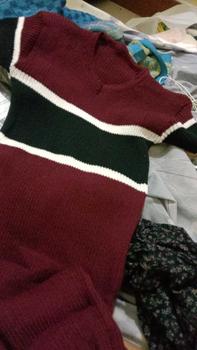 Product Review of V DRES salur Rajut polet PREMIUM Casual Nyaman from a**k 0