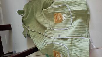 Product Review of Bộ Ngủ Đồ Bộ Pyjama Cổ Vets Quần Dài Aó Hai Túi Gấu Vải Đũi Gân Mềm Nhẹ from h**7 0