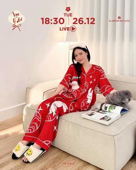 Product Review of EL.RÊVER - Mẫu pijama lụa Rêver Bunny phiên bản đặc biệt tháng sinh nhật  - Màu hồng - 0723S99 from Q**h C** 0