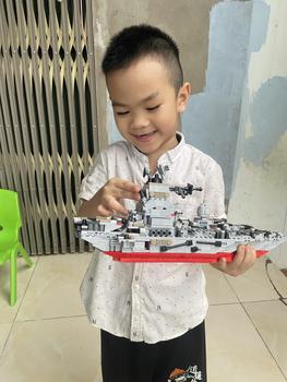 Product Review of Bộ lắp ghép tàu tuần dương từ 400 đến 1005 chi tiết - Toy Đồ Chơi Tháo Lắp Bộ Lắp Ráp Xếp Hình from H** t** H** k** b** n**a 0