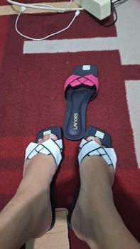 Product Review of LANOES Sandal Wanita Korean Style Elegan Dan Mewah Sandal Wanita Ootd from s**🍓 0