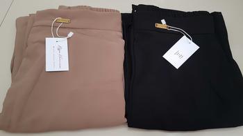 Product Review of Jeha Kulot - Bawahan Wanita - Ceruty - Polos - Celana Rit - Kuliah - Jalan - Santai - Kasual - Elegan - Santai Muslim Panjang from c**5 1
