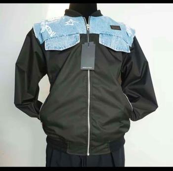 Product Review of gió D-G chất liệu vải gió phối bò DEnim họa tiết bắt mắt cho anh em mặc  Menswear Jacket Nón    real madrid a o Áo Kem from L**e 0