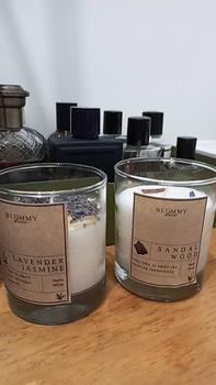 Product Review of [150gr] Lilin Aromaterapi - Scented Candle - Lilin Aromatherapy - Lilin Souvenir Lilin Grosir Lilin Wangi Candle Aromatherapy Vegetable Natural Wax 150 gr from l**a 0