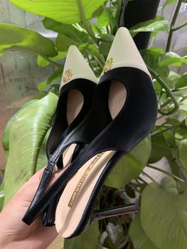 Product Review of Giày cao gót đẹp 8p, giày nữ quai hậu mũi nhọn khoá hoa da nỉ nhung siêu bền đẹp DéP Shoes from Đ** T** N** ** 0