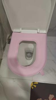 Product Review of Bệ ngồi toilet, dày dặn, phù hợp cho tất cả các mùa, không thấm nước, Cầm Tay from p**4 0