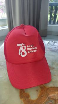 Product Review of Topi Trucker Dewasa Couple 17 Kemerdekaan Agustus Indonesia topi Agustusan Indonesia Merdeka Dirgahayu Hari Kemerdekaan Independence Day from S**0 0