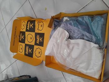 Product Review of AMR Original - Half White 5359 - Jaket Jeans Boyfriend Dream from Y**F 0