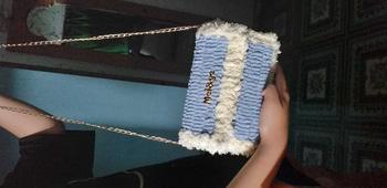 Product Review of Túi tự đan đeo chéo handmade phối màu DIY thời trang - Phụ kiện đan túi (Có Hướng Dẫn)  Len Bag Đeo Vai from ** 0
